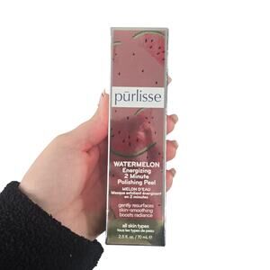 Purlisse Watermelon Energizing 2 Minute Polishing Peel 2.5 Oz Face Mask Glycolic